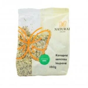 Konopné semienko lúpané - Natural 150g