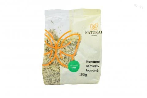 Konopné semienko lúpané - Natural 150g