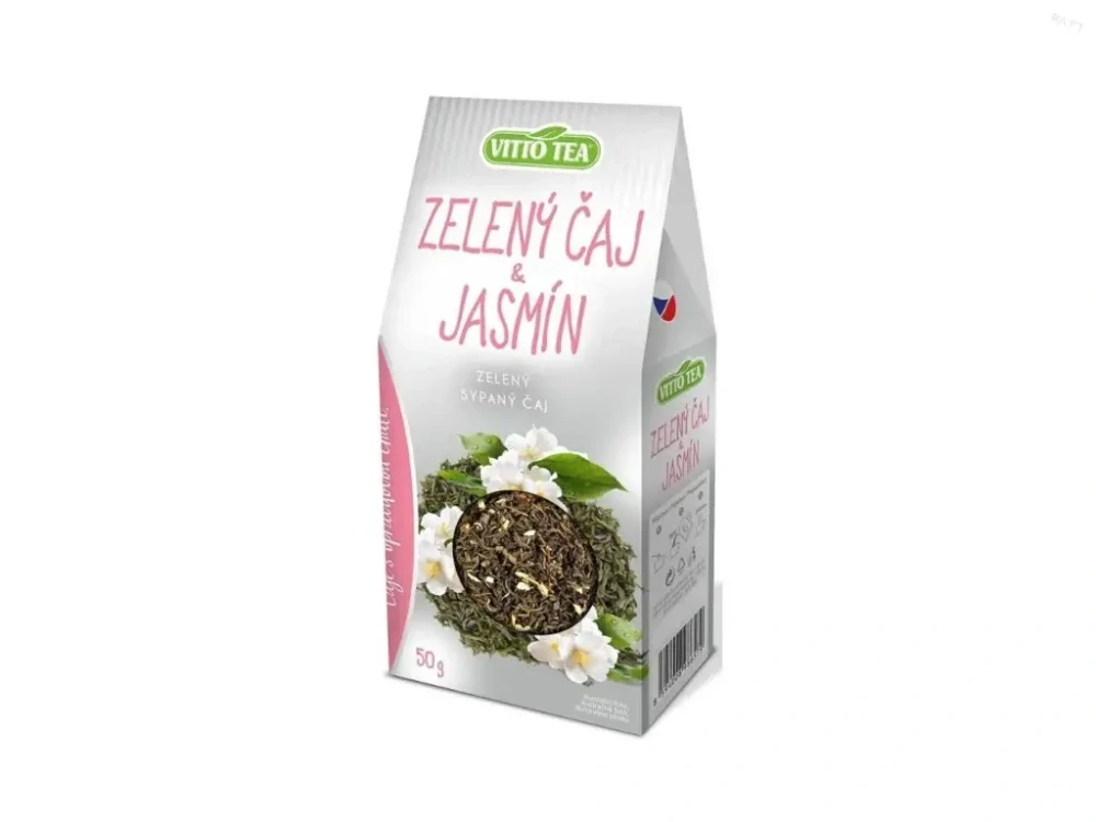 Vitto Tea Zelený čaj & jasmín sypaný 50g