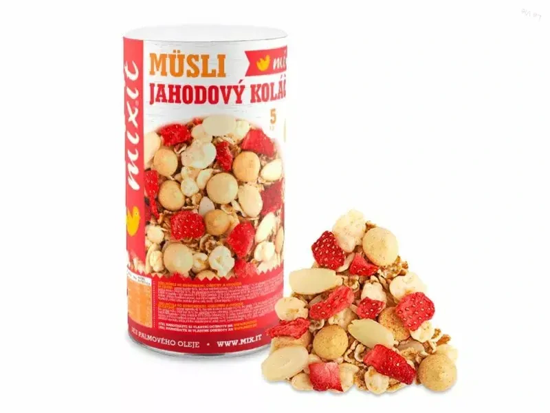 Jahodový koláč & maslová sušienka