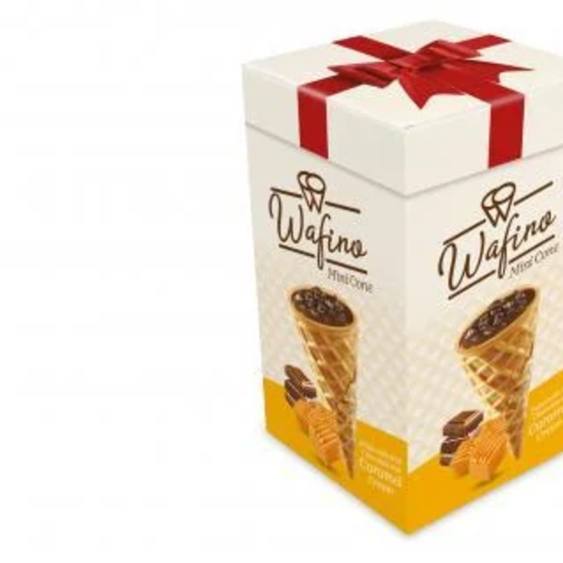 Mini kornútiky KARAMEL - Wafino 180g