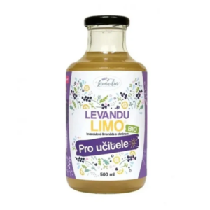 Levanduľová limonáda LEVANDULIMO BIO 0.5 L