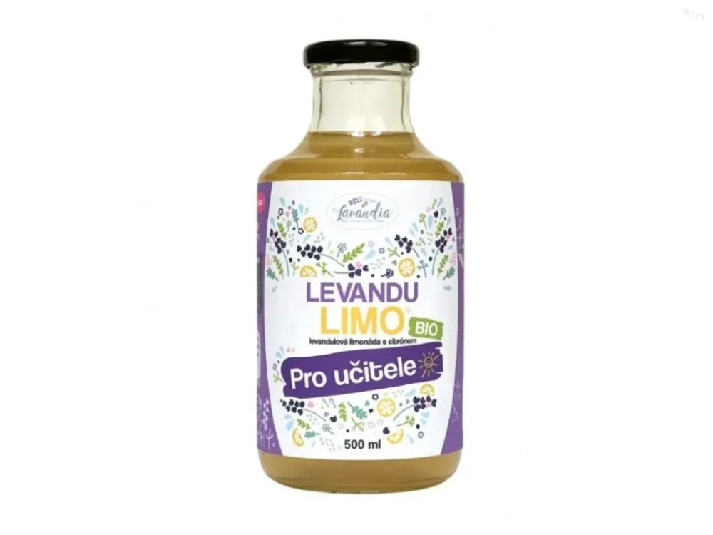 Levanduľová limonáda LEVANDULIMO BIO 0.5 L