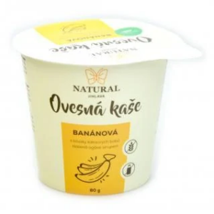 Ovsená kaša bez lepku banánová - Natural 80g