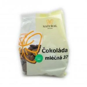 Čokoláda mliečna 37% - Natural 250g