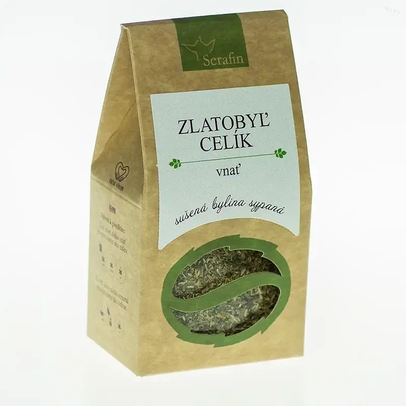 Zlatobyľ celík vňať