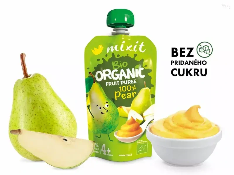 Mixit BIO ovocná kapsička - 100 % Hruška