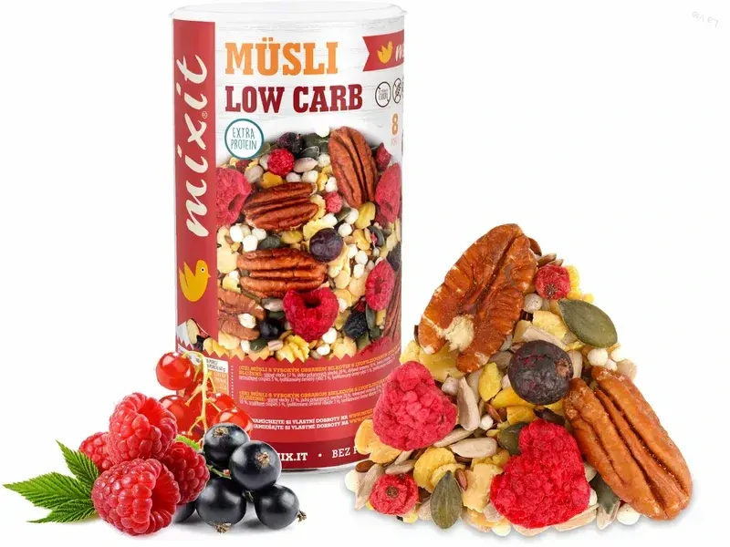 Müsli low carb - Lesné ovocie