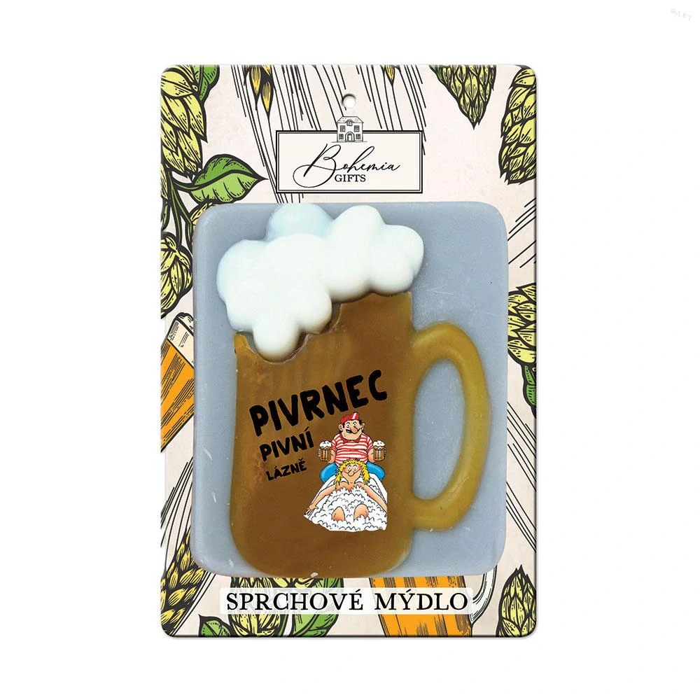 Pivrnec pivné tvarované mydlo 85 g – Polliter
