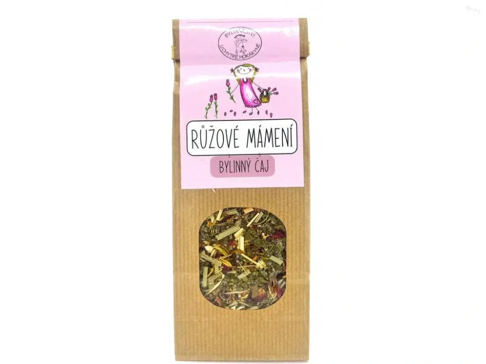 RUŽOVÉ MAMENIE - sypaný bylinkový čaj