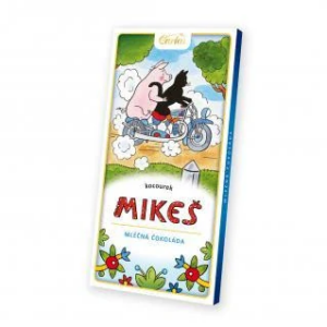 Čokoláda mliečna kocúrik Mikeš - Carla 80g