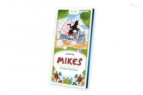 Čokoláda mliečna kocúrik Mikeš - Carla 80g