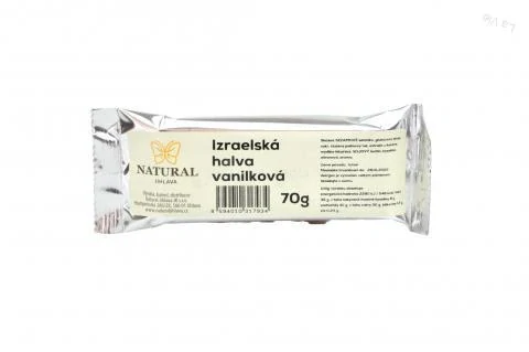 Chalva Izrael vanilka - Natural 70g