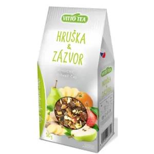 VITTO TEA Hruška a zázvor sypaný čaj 50g