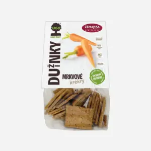 Krekry slané s dužinou mrkvy 100g ZEMANKA