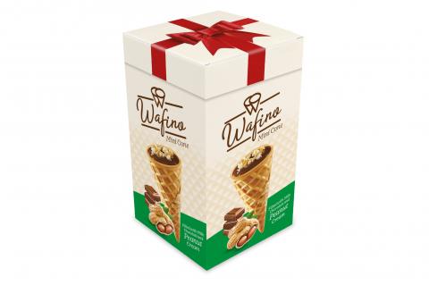 Mini kornútiky ARAŠIDY - Wafino 180g